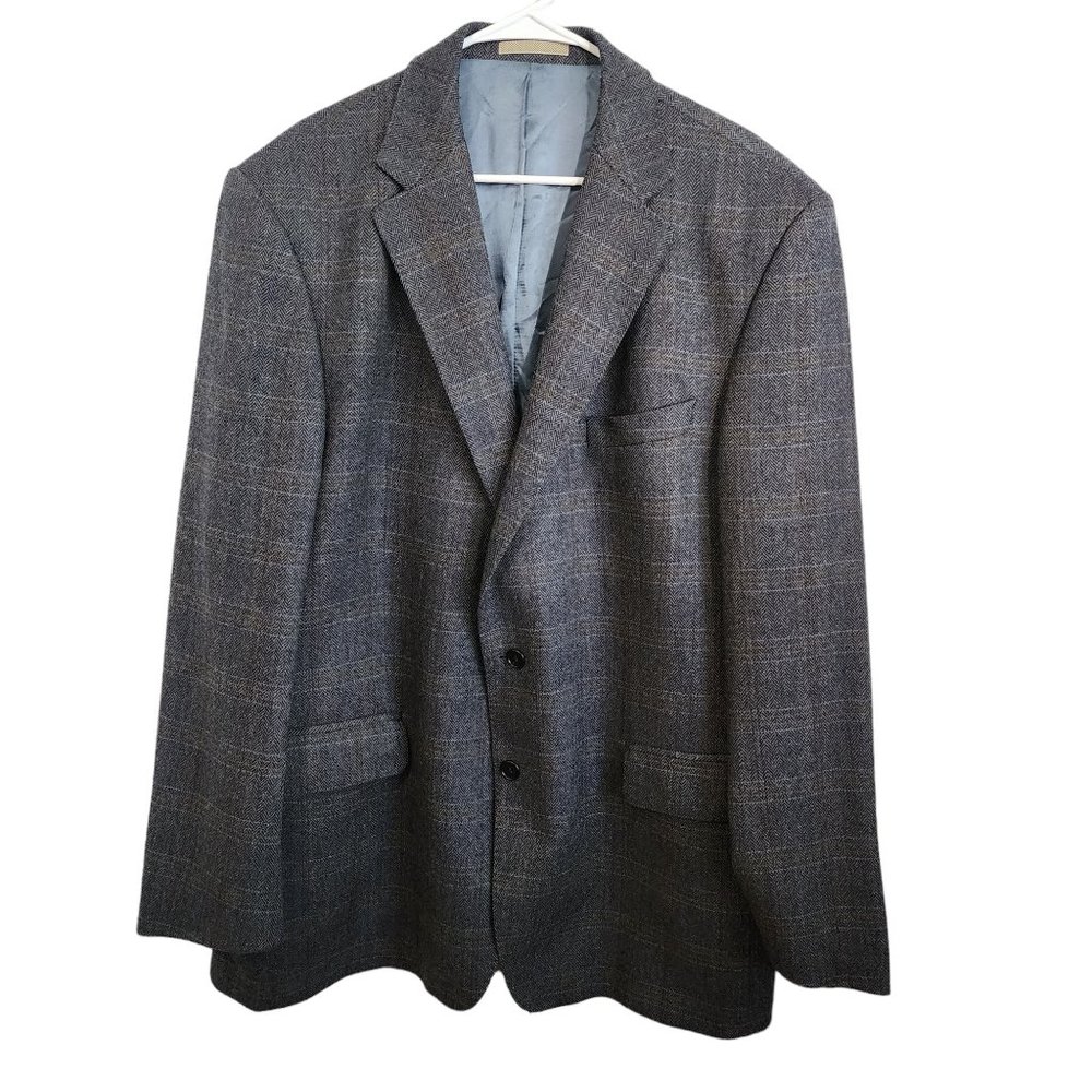 Magee Mens Mulitcolored 100% New Wool Jacket 48L